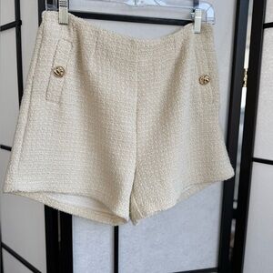 Tweed shorts